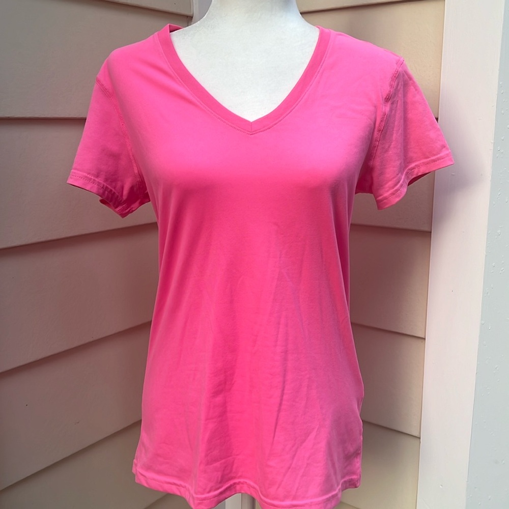 Nike Dri Fit EUC V Neck Short Sleeve T Shirt Athletic Running Streetwear Run